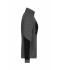 Damen Ladies' Structure Fleece Jacket   GRS Black-melange/black/silver 10435
