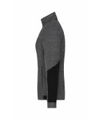 Femme Veste polaire structurée femme GRS Noir-mélange/noir/argent 10435