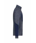 Herren Men's Structure Fleece Jacket GRS Navy-melange/navy/royal 10436