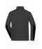 Herren Men's Structure Fleece Jacket Black-melange/black/silver 10436