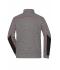 Homme Veste polaire structurée homme   GRS Carbone-mélange/noir/rouge 10436