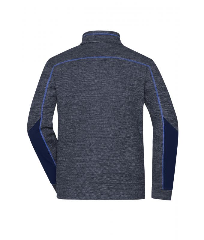 Homme Veste polaire structurée homme GRS Marine-mélange/marine/royal 10436