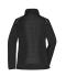Dames Ladies' Hybrid Jacket   GRS Zwart/neon-oranje 10438