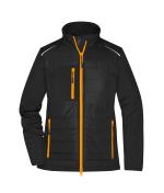 Ladies Ladies' Hybrid Jacket GRS Black/neon-orange 10438