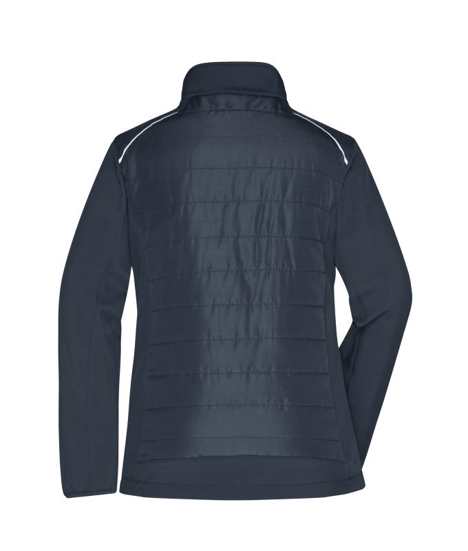 Dames Ladies' Hybrid Jacket GRS Carbon/carbon 10438