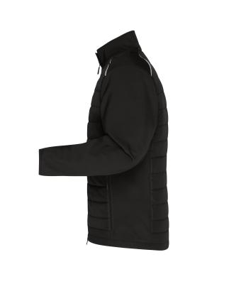 Men Men's Hybrid Jacket   GRS Black/black 10440