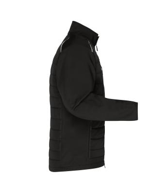 Men Men's Hybrid Jacket   GRS Black/black 10440