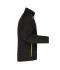 Heren Men's Hybrid Jacket   GRS Zwart/neon-geel 10440