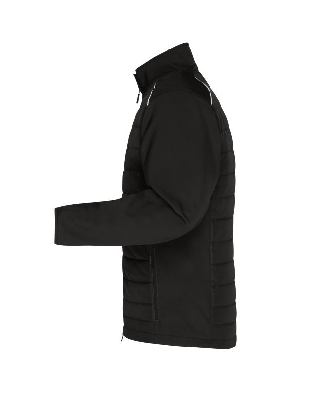 Men Men's Hybrid Jacket GRS Black/black 10440