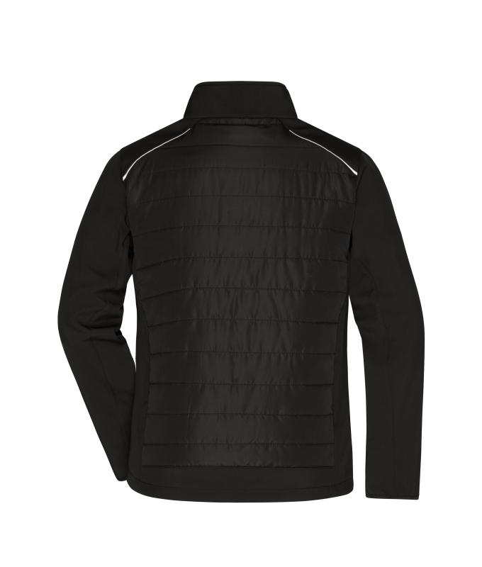 Men Men's Hybrid Jacket GRS Black/black 10440
