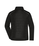 Men Men's Hybrid Jacket GRS Black/neon-yellow 10440