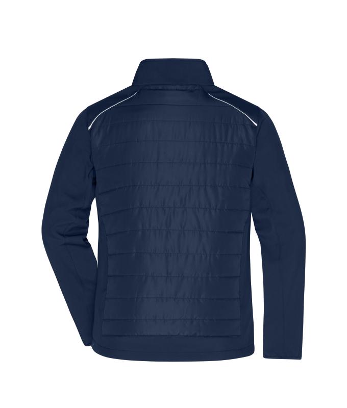 Men Men's Hybrid Jacket GRS Navy/navy 10440