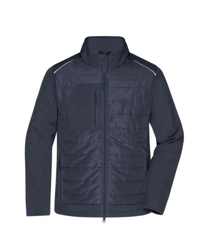 Heren Men's Hybrid Jacket GRS Carbon/carbon 10440
