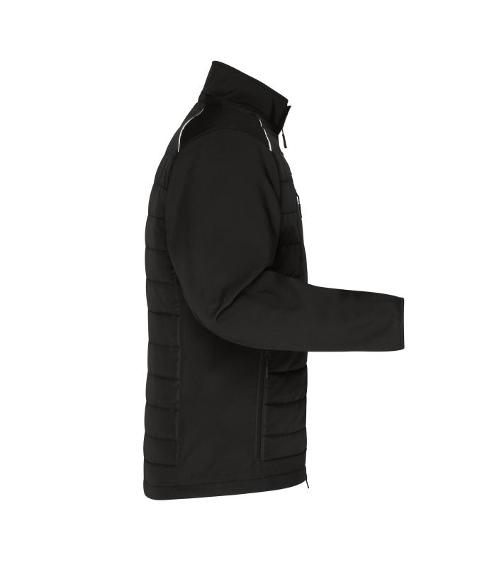 Herren Men's Hybrid Jacket GRS Black/black 10440