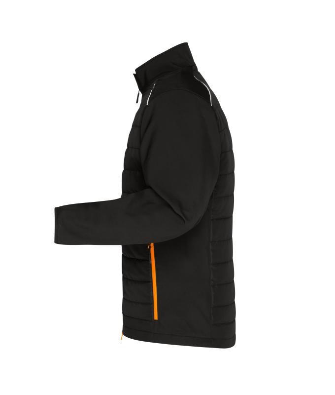 Homme Veste hybride homme GRS Noir/néon-orange 10440