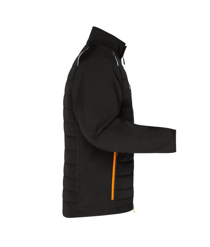 Homme Veste hybride homme GRS Noir/néon-orange 10440
