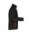 Homme Veste hybride homme Noir/néon-orange 10440