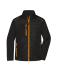 Homme Veste hybride homme Noir/néon-orange 10440