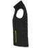 Femme Bodywarmer hybride femme Noir/néon jaune 10441