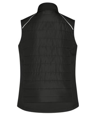 Dames Ladies' Hybrid Vest   GRS Zwart/zwart 10441