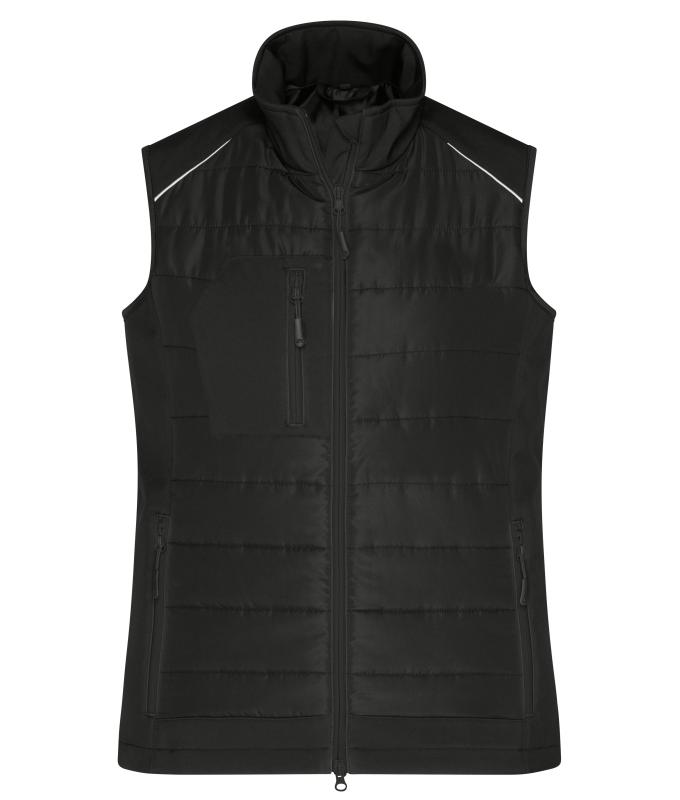 Ladies Ladies' Hybrid Vest GRS Black/black 10441