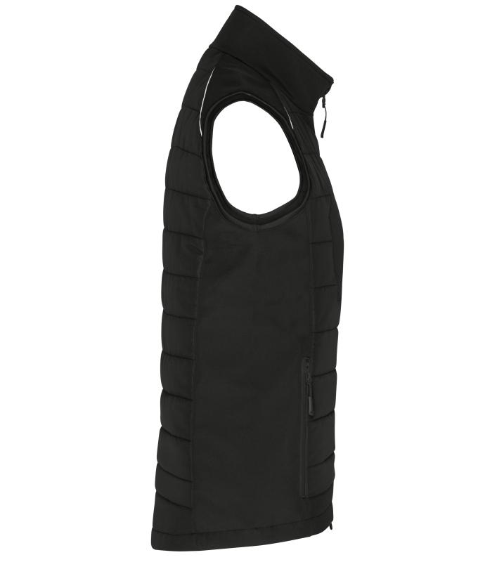 Damen Ladies' Hybrid Vest GRS Black/black 10441