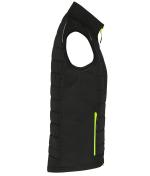 Dames Ladies' Hybrid Vest GRS Zwart/neon-geel 10441