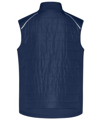 Homme Bodywarmer hybride homme   GRS Marine/marine 10442