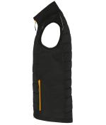 Homme Bodywarmer hybride homme GRS Noir/néon-orange 10442