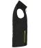 Men Men's Hybrid Vest   GRS Black/neon-yellow 10442