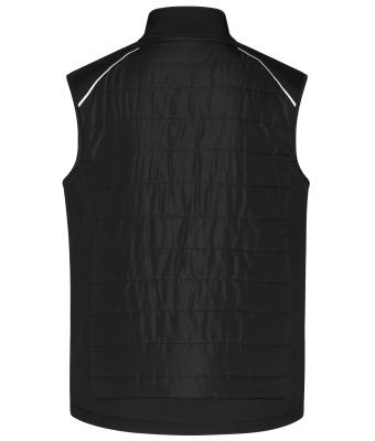 Heren Men's Hybrid Vest   GRS Zwart/zwart 10442