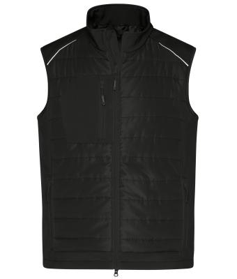 Heren Men's Hybrid Vest   GRS Zwart/zwart 10442