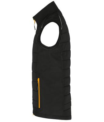 Heren Men's Hybrid Vest   GRS Zwart/neon-oranje 10442