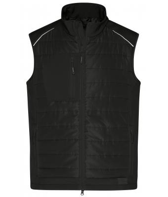Men Men's Hybrid Vest Black/black 10442