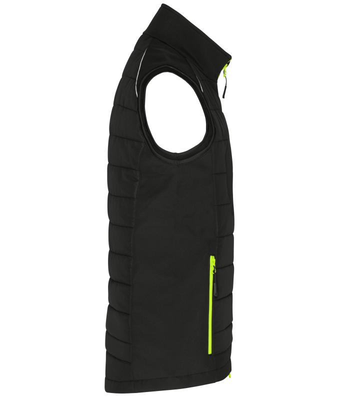 Men Men's Hybrid Vest GRS Black/neon-yellow 10442