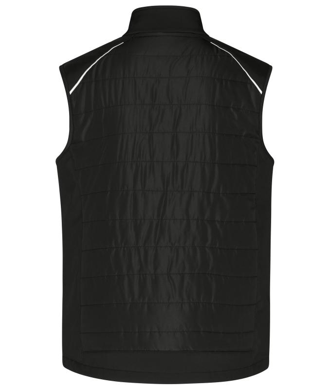 Men Men's Hybrid Vest GRS Black/neon-yellow 10442