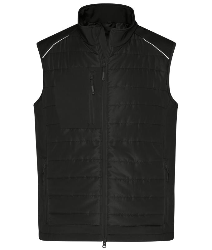Heren Men's Hybrid Vest GRS Zwart/zwart 10442
