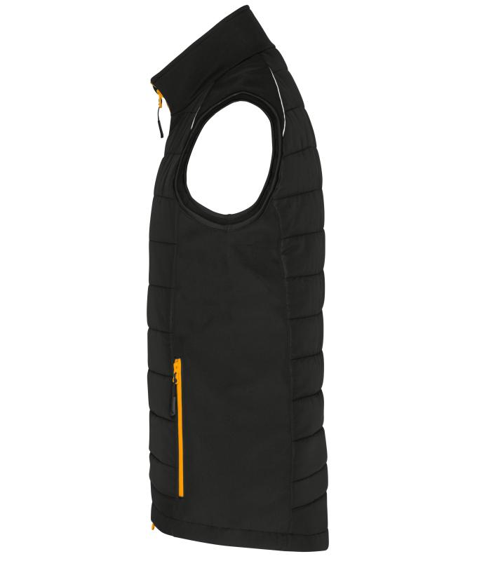 Heren Men's Hybrid Vest GRS Zwart/neon-oranje 10442