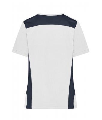 Dames Ladies' Workwear T-Shirt - STRONG - Wit/carbon 10439