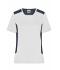 Dames Ladies' Workwear T-Shirt - STRONG - Wit/carbon 10439