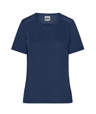 Femme T-shirt de travail pour femme - STRONG - Marine/marine 10439