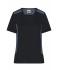 Femme T-shirt de travail pour femme - STRONG - Noir/carbone 10439