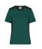 Femme T-shirt de travail pour femme - STRONG - Vert-foncé/noir 10439