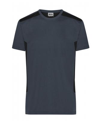 Herren Men's Workwear T-Shirt - STRONG -   GRS & OCS Blended Carbon/black 10443