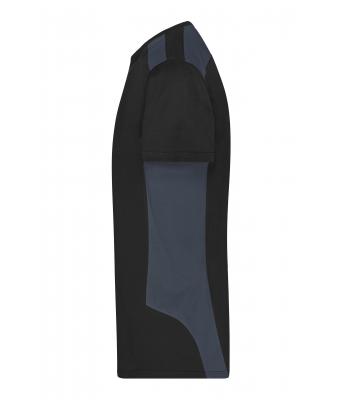 Men Men's Workwear T-shirt - STRONG -   OCS Blended & RCS Black/carbon 10443