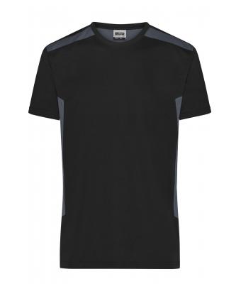 Men Men's Workwear T-shirt - STRONG -   OCS Blended & RCS Black/carbon 10443