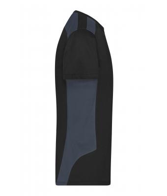 Herren Men's Workwear T-Shirt - STRONG -   OCS Blended & RCS Black/carbon 10443