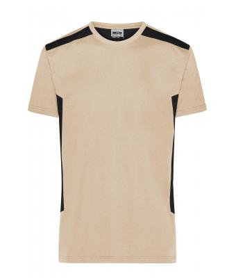 Heren Men`s Workwear T-Shirt - STRONG -   OCS Blended & RCS Steen/zwart 10443