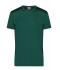 Men Men's Workwear T-shirt - STRONG - Dark-green/black 10443