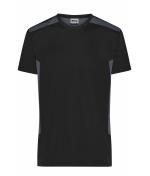 Heren Men`s Workwear T-Shirt - STRONG - OCS Blended & RCS Zwart/carbon 10443